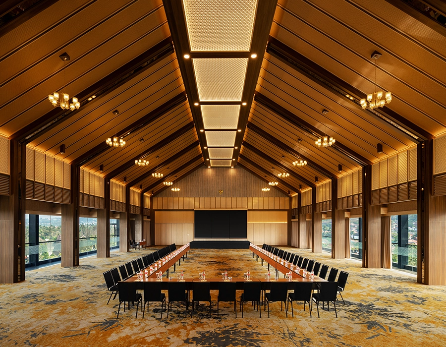 Papandayan Meeting Hall - classroom setup