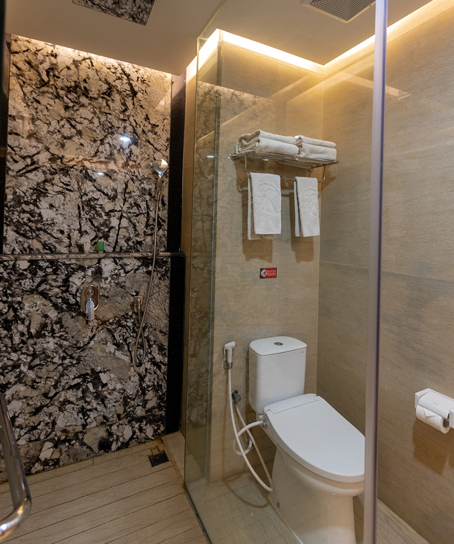 Junior Suite With Balcony kamar mandi